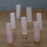 Rose Quartz Crystal Column Rods