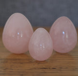 Rose Quartz Crystal Egg