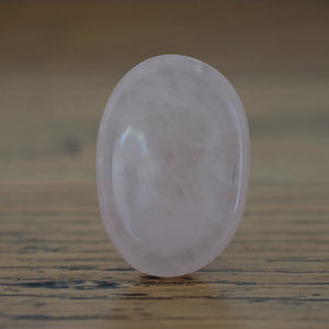 Rose Quartz Crystal Worry Stone