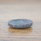 Ruby Zoisite Crystal Worry Stone