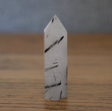 Tourmalinated Quartz Crystal Tower