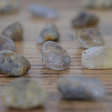 Rutilated Quartz Crystal Tumbled Stones
