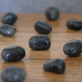 Rutile Black Crystal Tumbled Stone