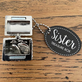 Sister Treasure Boxes with Charms