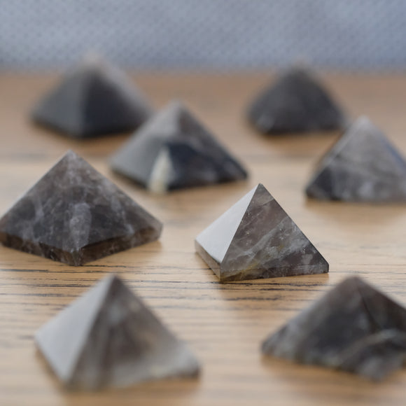 Smoky Quartz Crystal Pyramid
