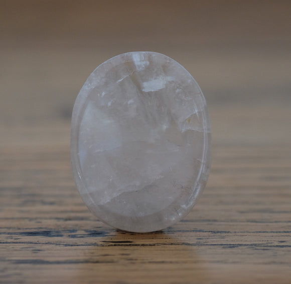 Smoky Quartz Crystal Worry Stone