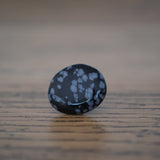Snowflake Obsidian Crystal Palm Stone