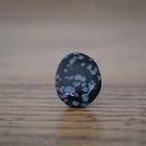 Snowflake Obsidian Crystal Palm Stone