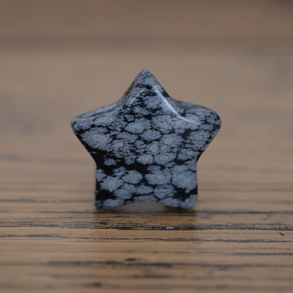 Snowflake Obsidian Crystal Star