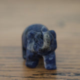 Sodalite Crystal Elephant