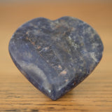 Sodalite Crystal Heart