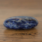 Sodalite Crystal Palm Stone