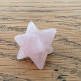Starter Crystal Wisdom Collection Rose Quartz Merkaba Star