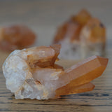 Tangerine Quartz Clusters