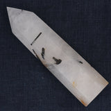 Tourmalinated Quartz Crystal Tower