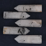 Tourmalinated Quartz Crystal Tower