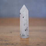 Tourmalinated Quartz Crystal Tower