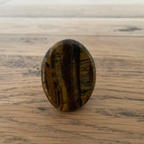 Travel Crystal Wisdom Collection Tigers Eye Worry Stone