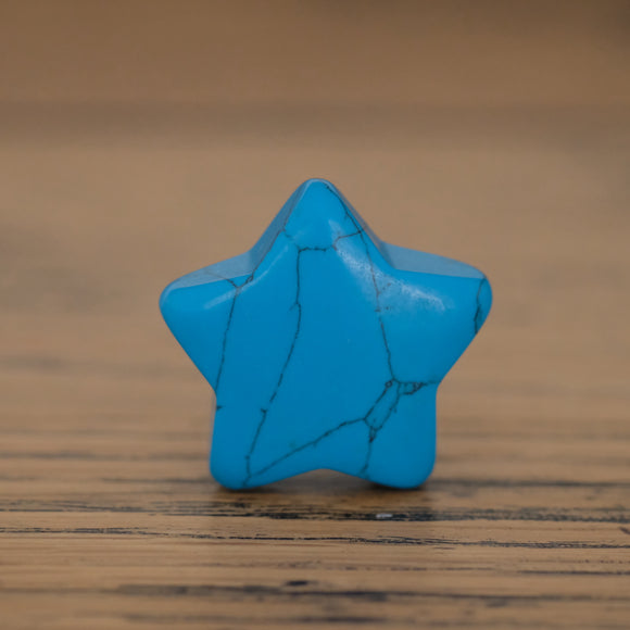 Turquoise Crystal Star
