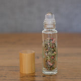 Unakite Crystal Roller Ball