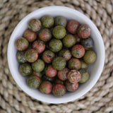 Unakite Crystal Sphere