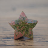 Unakite Crystal Star