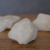 White Aragonite Raw Rough Crystal Chunk