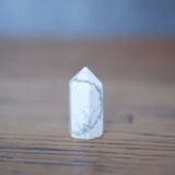 White Howlite Crystal Tower