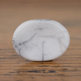 White Howlite Crystal Worry Stone