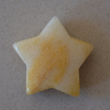 Yellow Jade Crystal Star